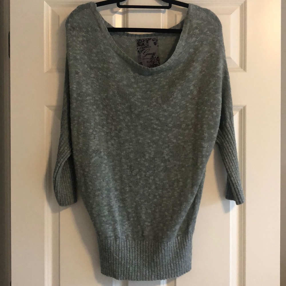Green Guess Brand Sweater